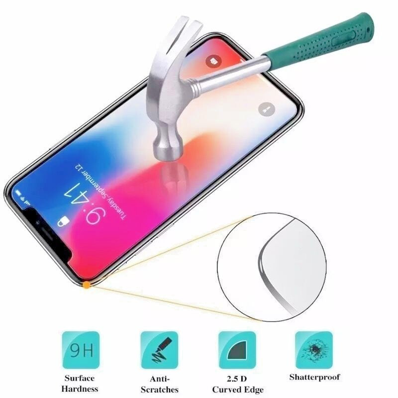 IPhone X Buy 1 Get 1 FREE 9H Apple Genuine Tempered Glass Screen Protector X2