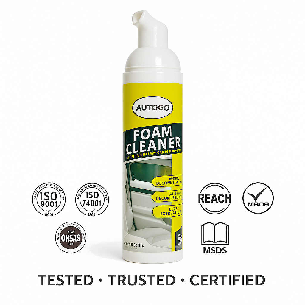 AUTOGO-PRO Foaming Car Interior & Trim Cleaner — Lemon Scent 100ml | PSR9Line