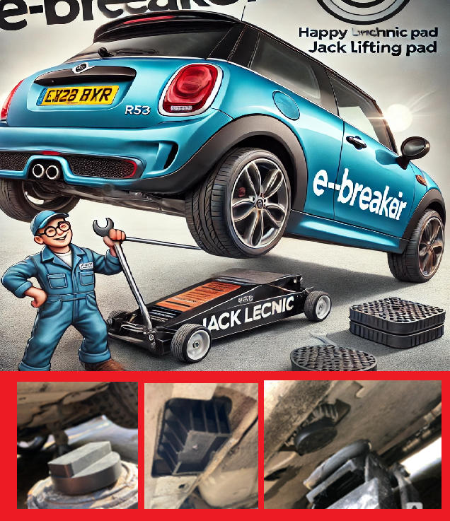 Jacking Jack Pad Lift Adaptor Rubber- Fit's MINI R50 R52 R53 R56 R60 R55 F56 F60