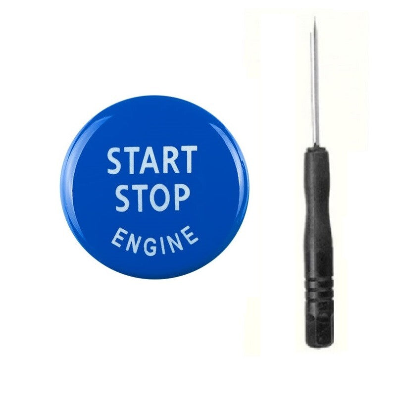 BMW RED Start Stop Engine Switch Button Cover 1 3 4 5 6 7 8 Series