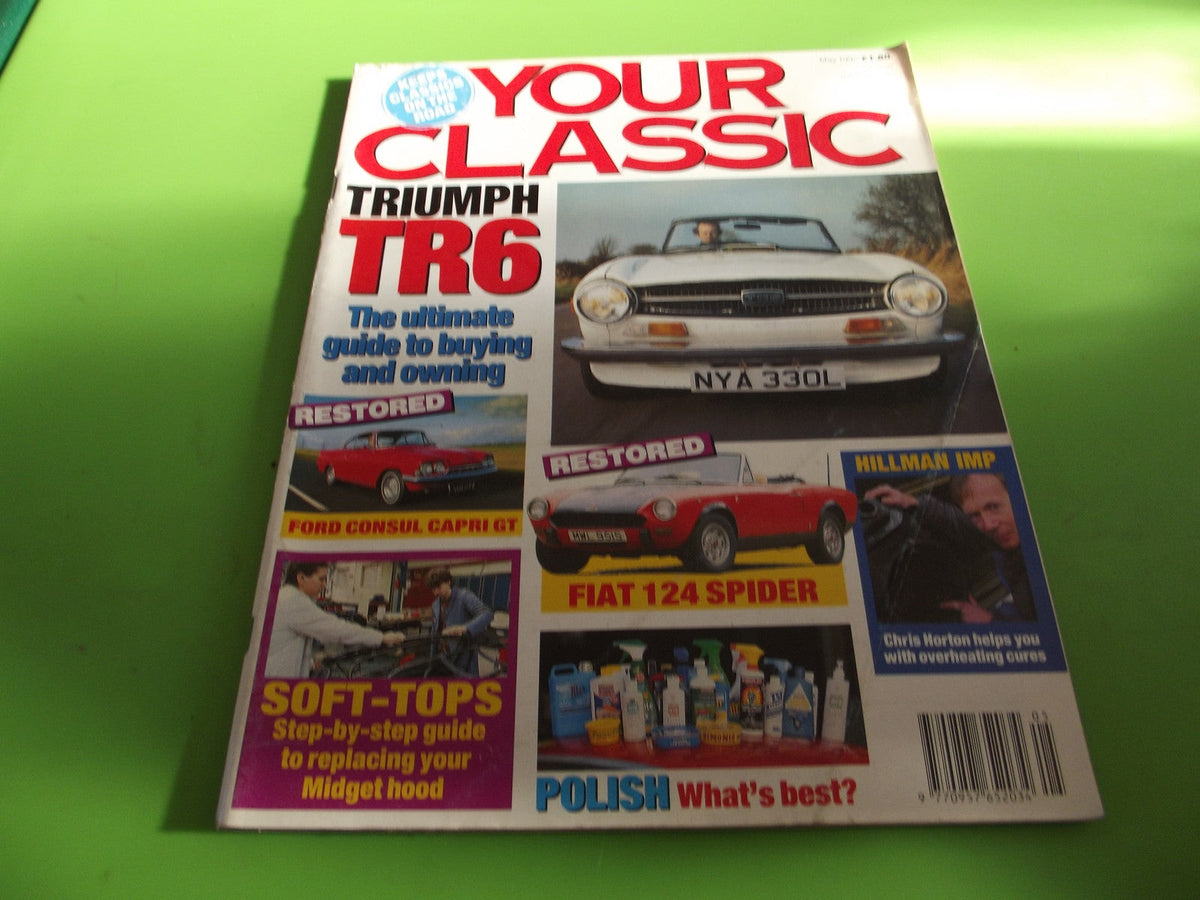 YOUR CLASSIC MAGAZINE MAY 1992  #c3