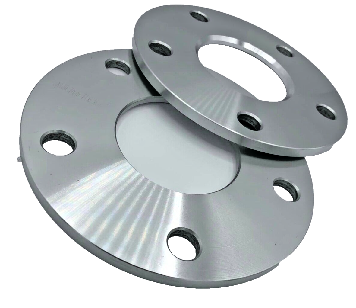 Porsche Wheel Spacers 7mm + Extended OE Bolts Set Of 4 in Silver 5x130 PSR9Line