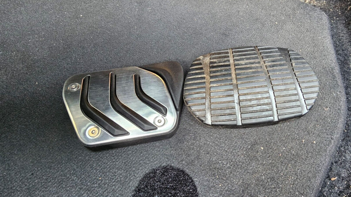 BMW M Pedal Cover set F Series Manual Stainless Steel X 1 2 3 4