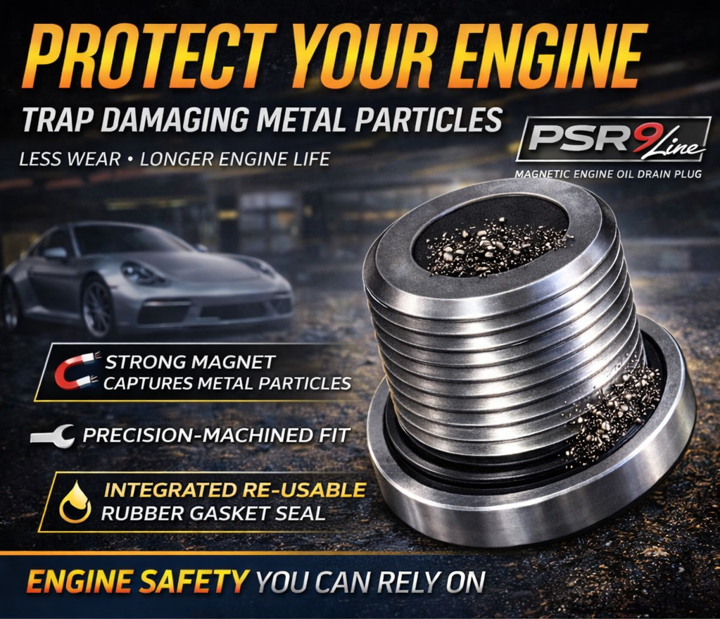 Porsche Boxster 986 & 987 Magnetic Sump Plug  M96/M97 Engine Protection 996 997