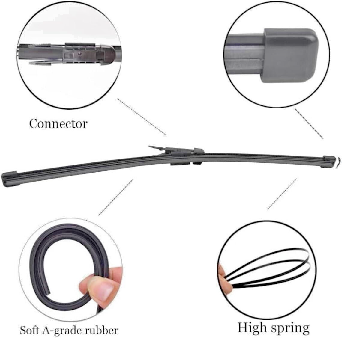 BMW X1 E84 Rear Wiper Blade 2008 Onwards