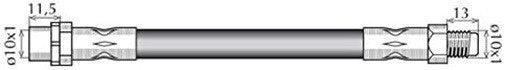 BMW Brake Hose 1 2 3 4 F Series #34306792254 Brake Pipe Line Front 2010 – 2021