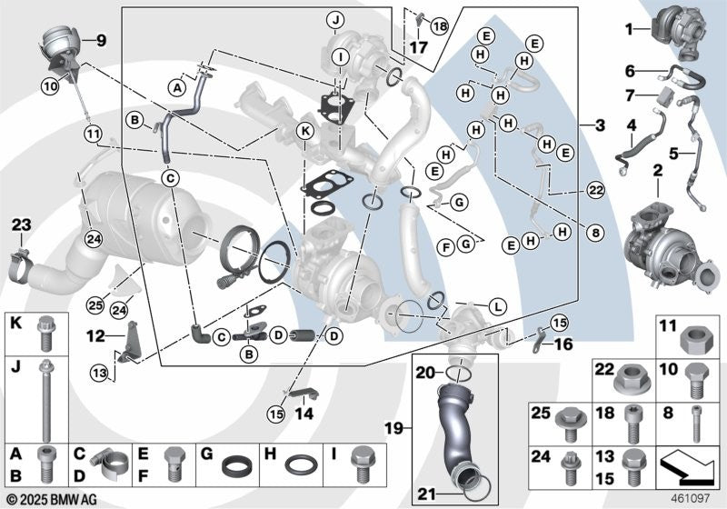 BMW  Turbo Air Intake Pipe Duct Seal Gasket Premium Quality UK Stock 13718596850