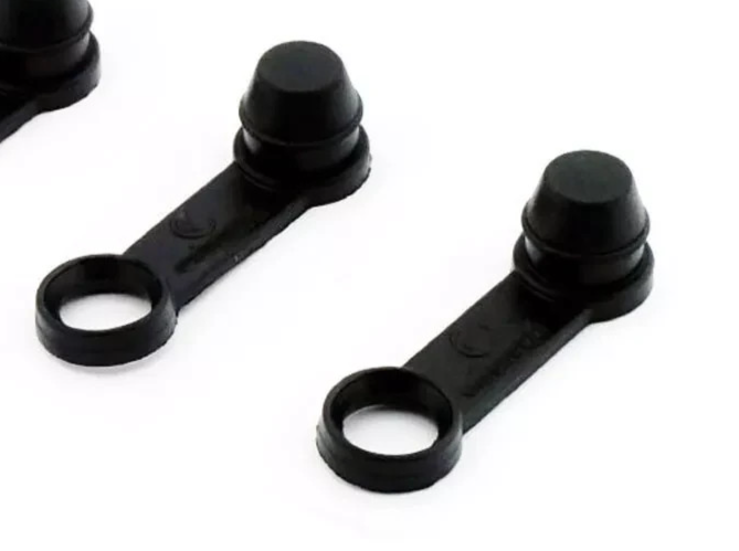 VW AUDI SEAT SKODA Brake Calpier Bleed Screw Nipples x2 Pack INC Dust Cap M10 x1