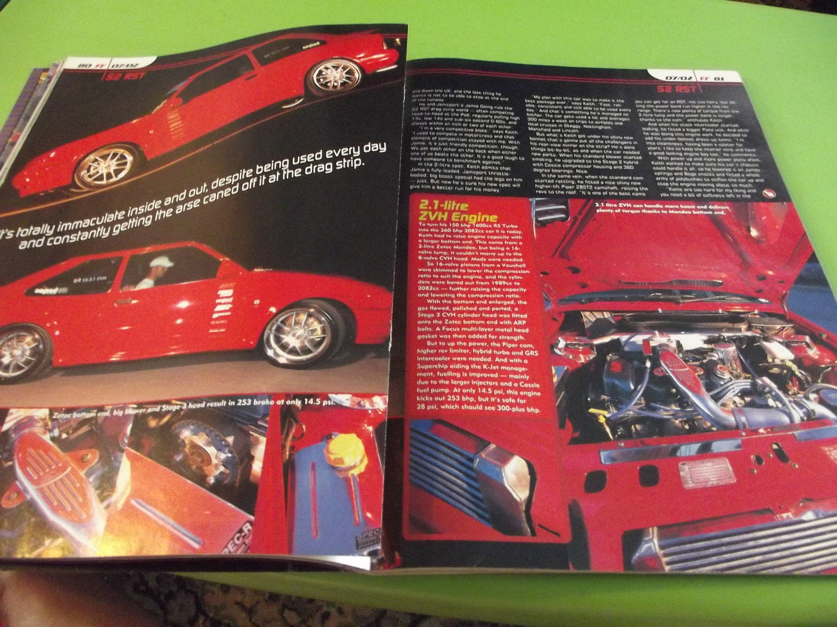 FAST FORD MAGAZINE JULY 2002  #C5
