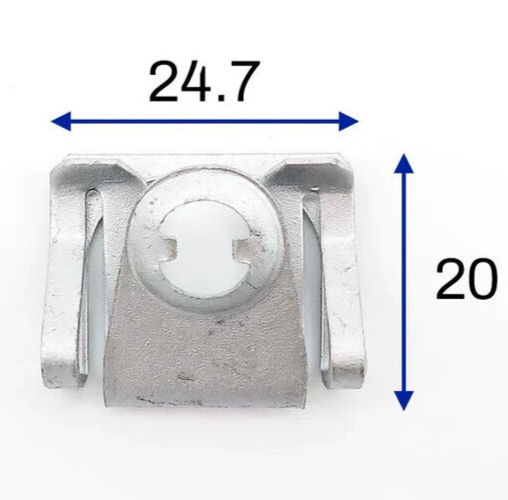 BMW C-Clip Sheet Metal Nut Clamp 5 7 SERIES 20x PCS 51718176503