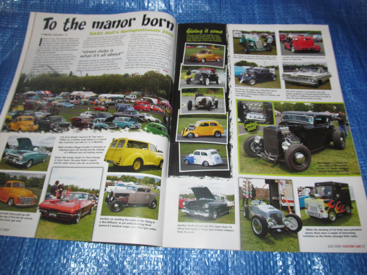 CUSTOM CAR MAGAZINE JULY 2009 /   #bk1