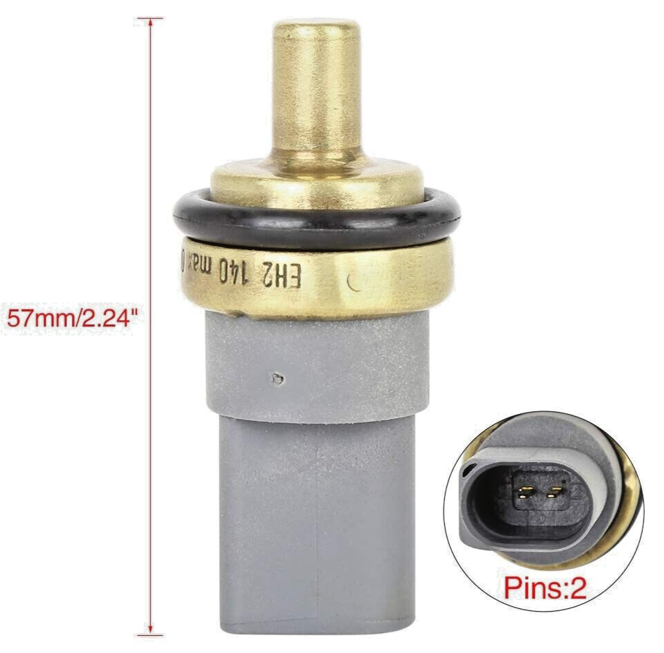 Coolant Temperature Sensor Sender 06A919501 SEAT Ibiza Leon Exeo Arona Altea
