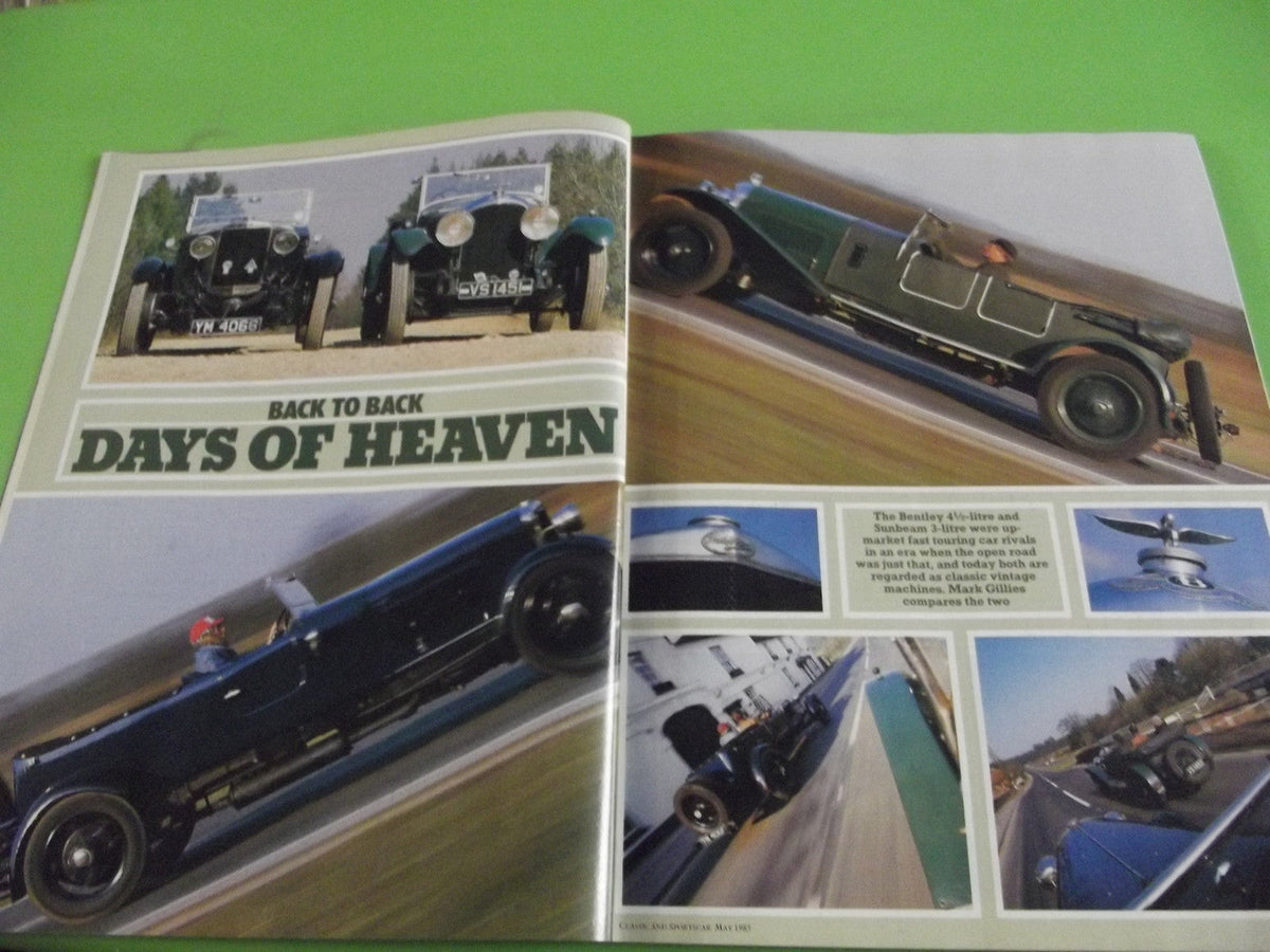 CLASSIC AND SPORTSCAR MAGAZINE MAY 1985 #c1