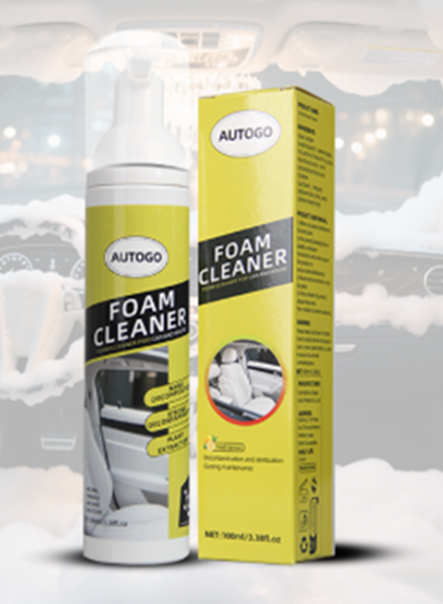 AUTOGO-PRO Foaming Car Interior & Trim Cleaner — Lemon Scent 100ml | PSR9Line