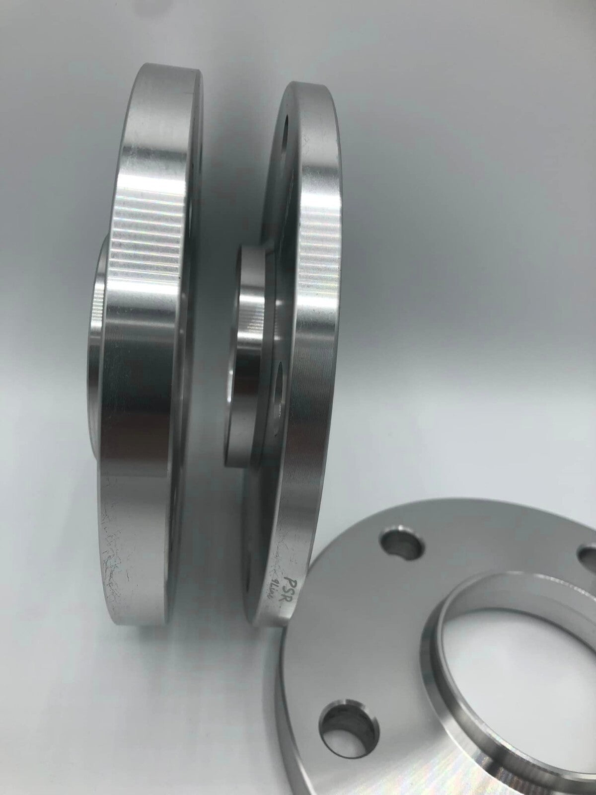 Porsche Wheel Spacers 12mm & Extended AF Bolts Set Of 2 in Silver 5x130 PSR9Line