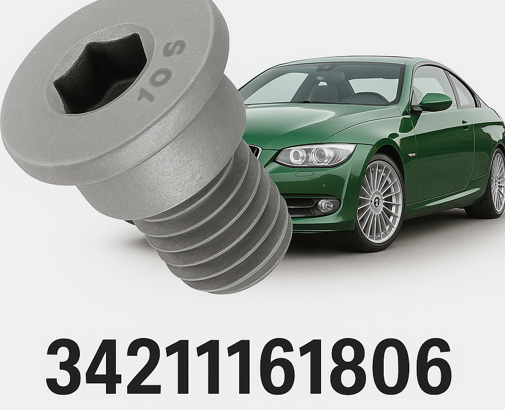 BMW Brake Disc Securing Hex Bolt Screw Fastener Fits 1 2 3 4 5 6 7  Series X3 X5