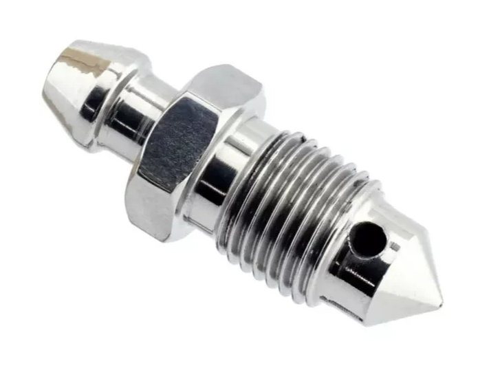 SUZUKI - Brake Calpier Bleed Screw Nipples x2 Twin Pack Includes Cap M10 x1