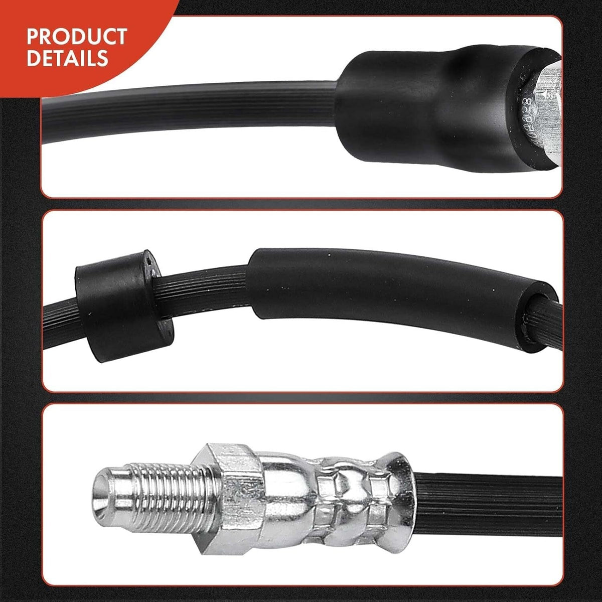 BMW Brake Hose 1 2 3 4 F Series #34306792254 Brake Pipe Line Front 2010 – 2021