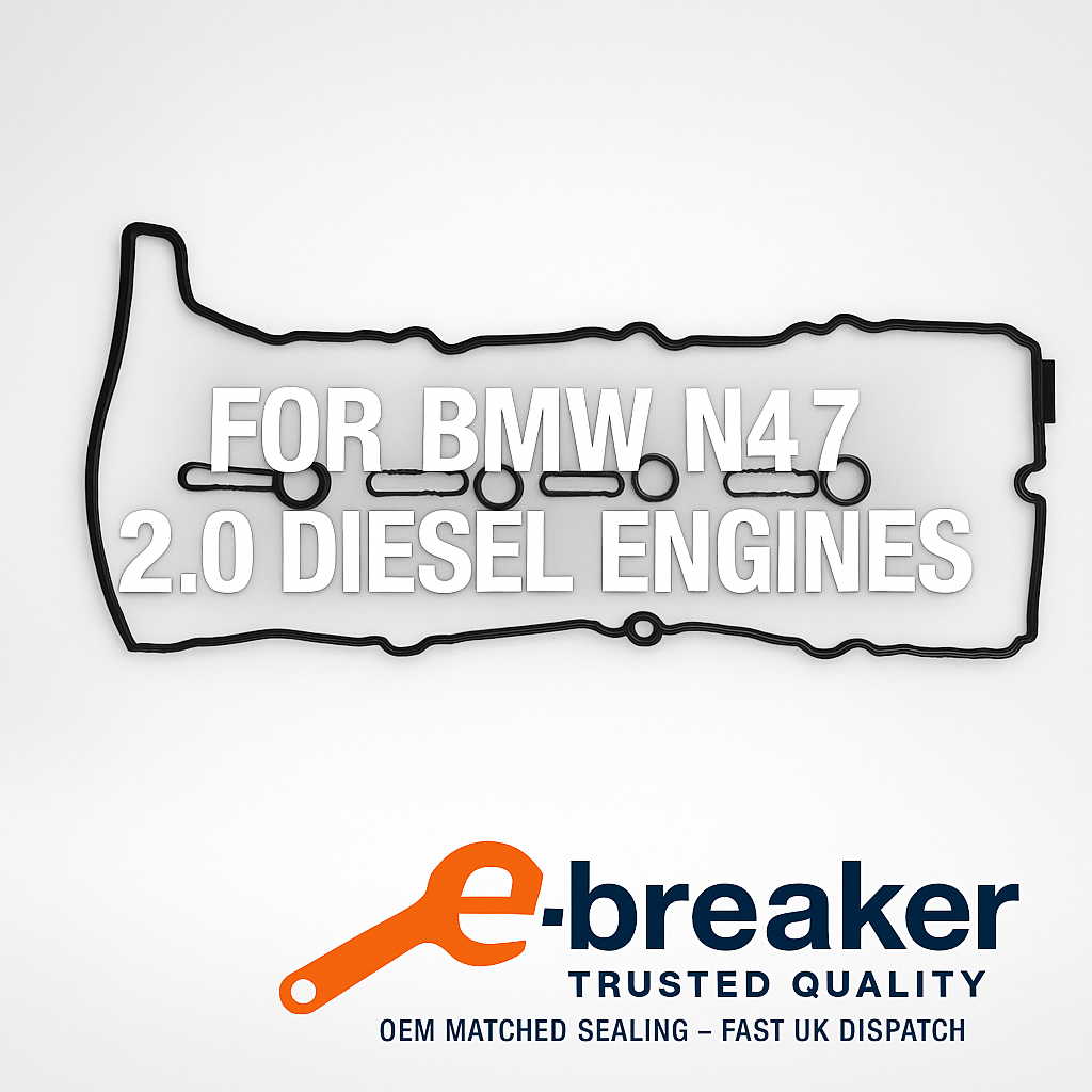 BMW 2.0 N47 Camshaft Cover Gasket Kit – 1/3/5 Series, X1/X3/X5 Premium Leak Fix.