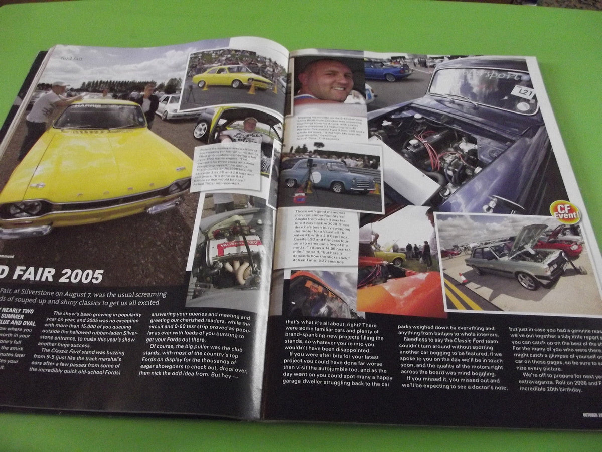 CLASSIC FORD MAGAZINE OCTOBER 2006  #C5