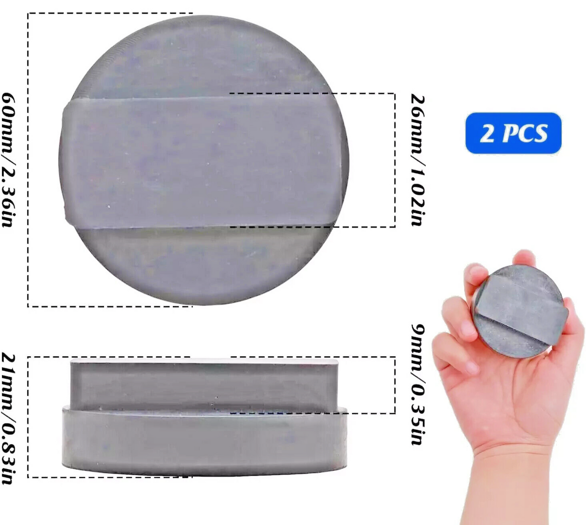 MINI Rubber Jacking Jack Pad Lift Adaptor Fit's R50 R53 R56 R60 R55 F54 F56 F60