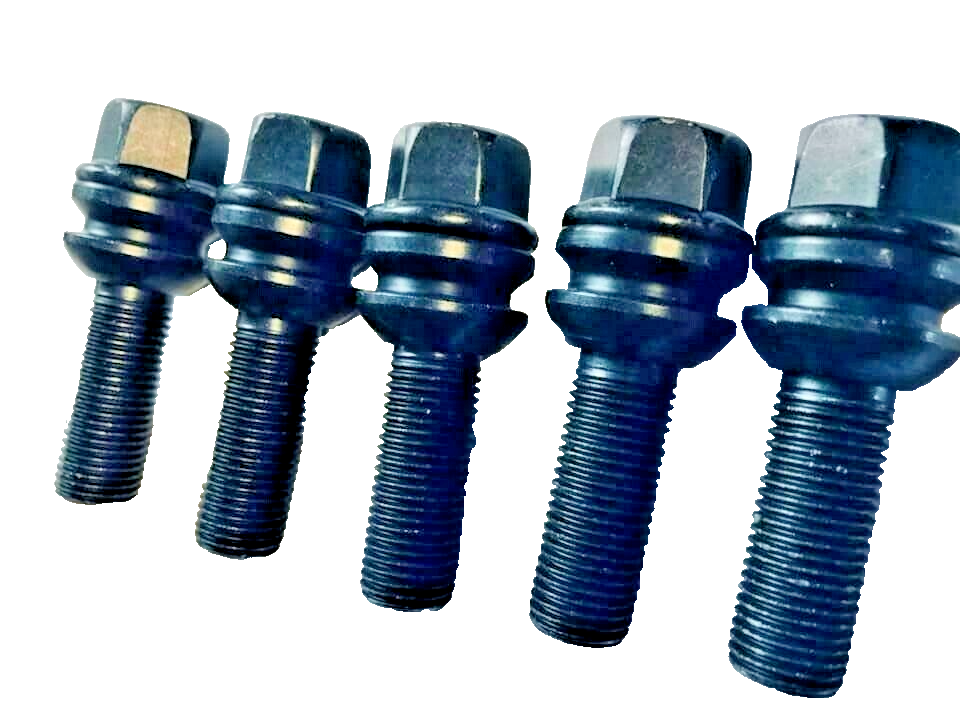 Porsche Wheel Spacers 20mm + Extended O.E Bolts Set Of 2 in Black 5x130 PSR9Line