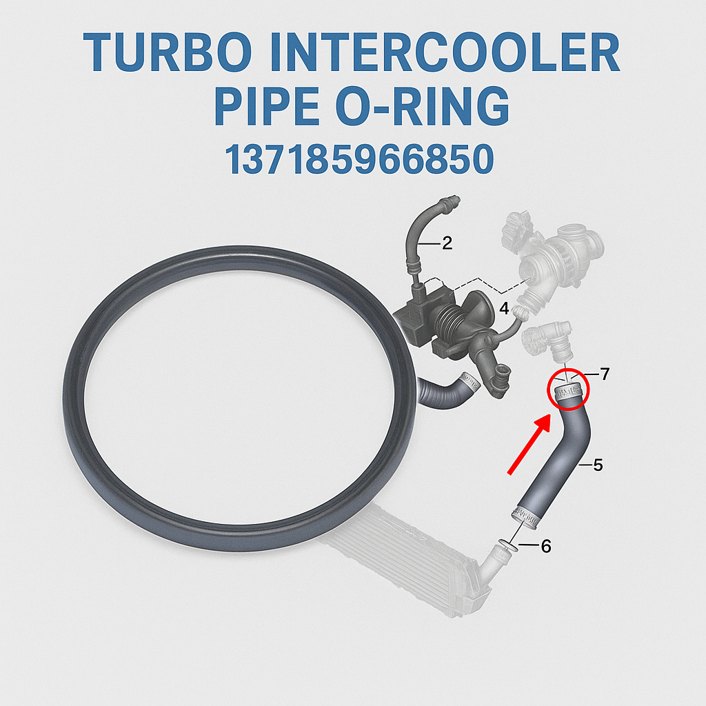 BMW  Turbo Air Intake Pipe Duct Seal Gasket Premium Quality UK Stock 13718596850