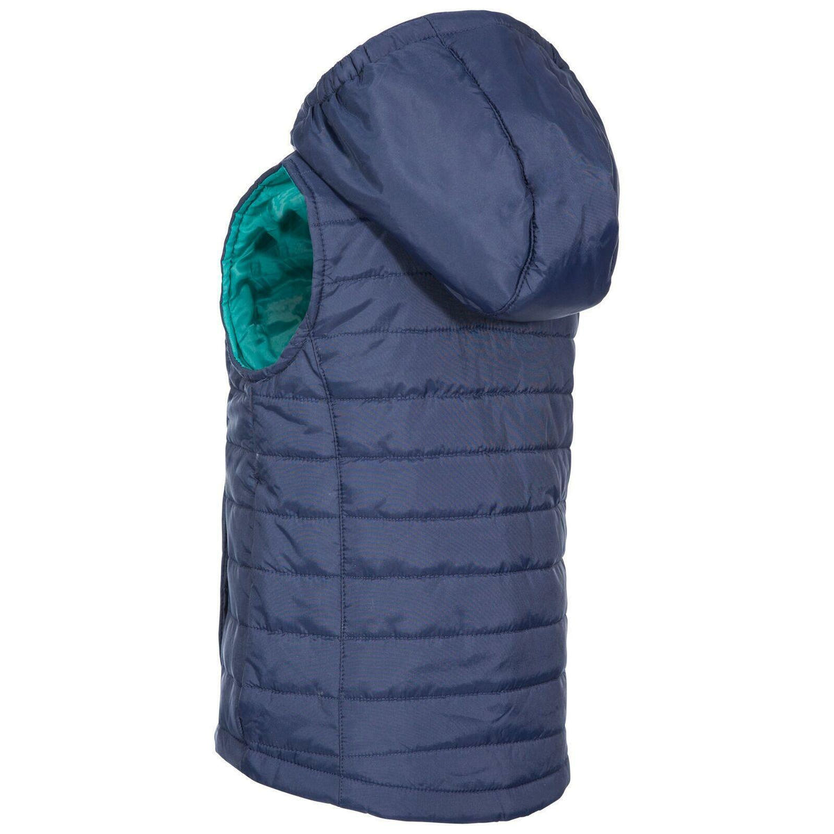 Unisex Kids Aretha Lightly Padded Hooded Gilet