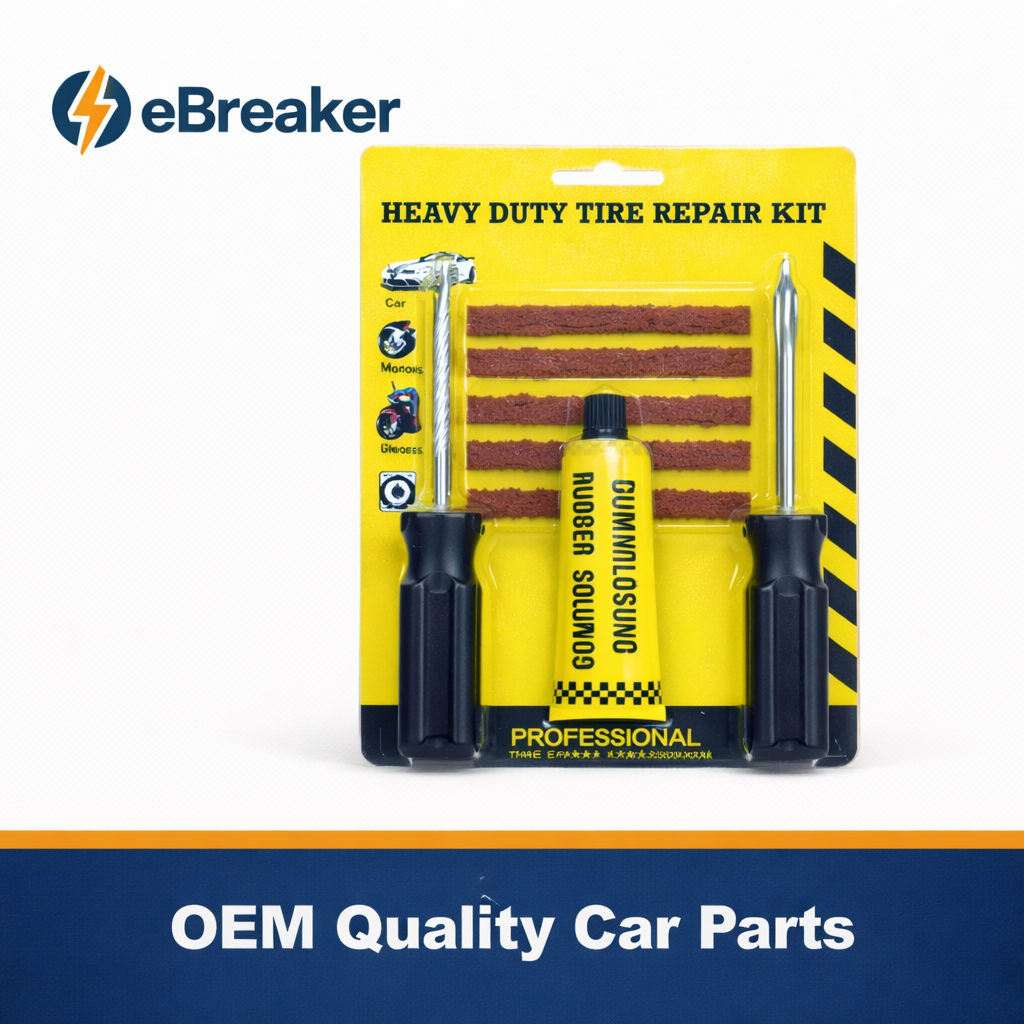 Emergency Tyre Repair Kit – Heavy Duty Puncture Fix for Car Motorcycle,Van Truck