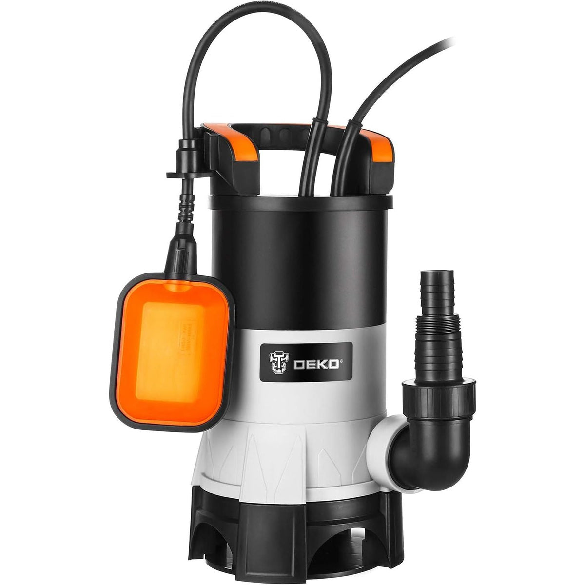Submersible Water Pump 400W 8000L/h Float Switch Garden Pool DEKO Electric
