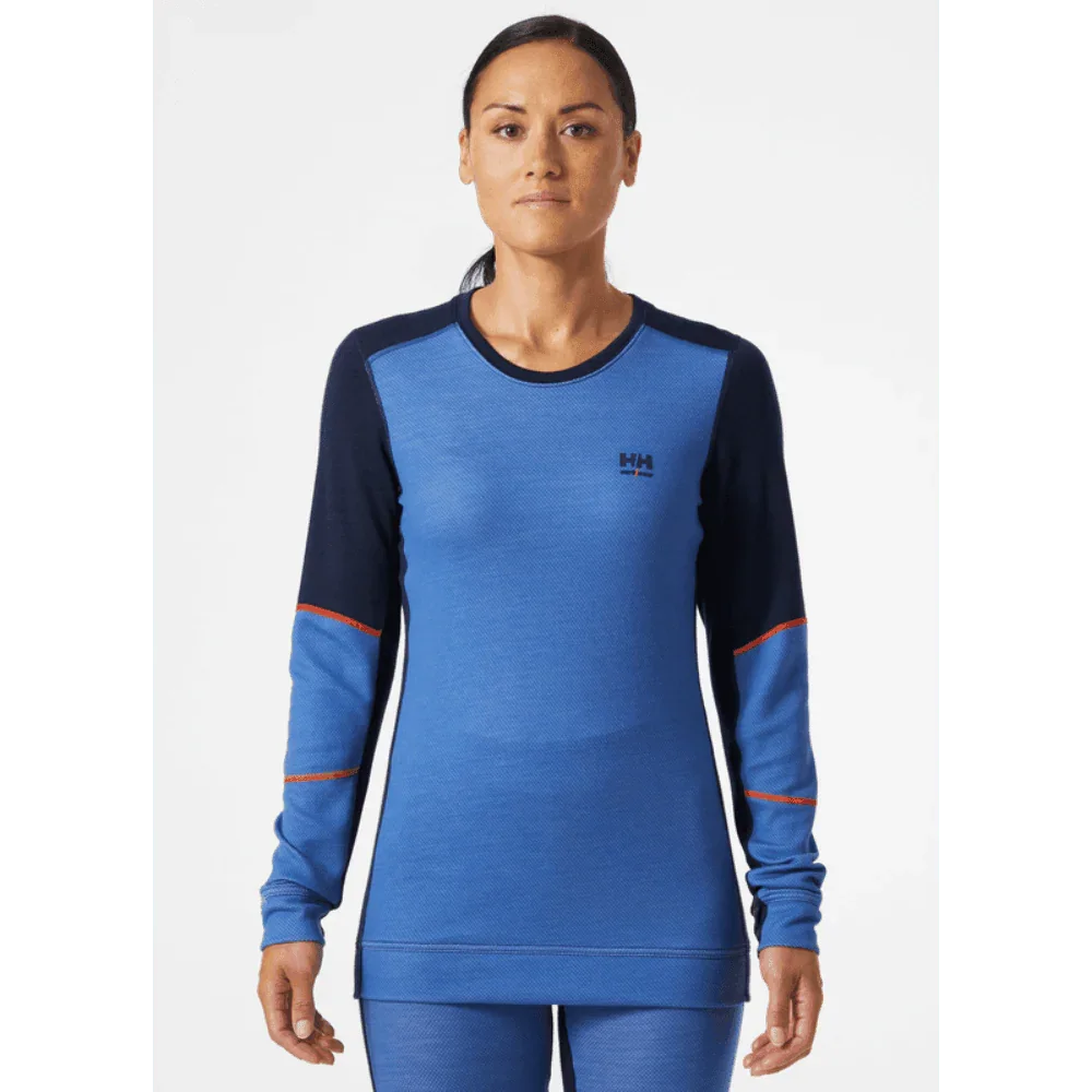 Helly Hansen 75209 Women's Lifa Base Layer Merino Crewneck