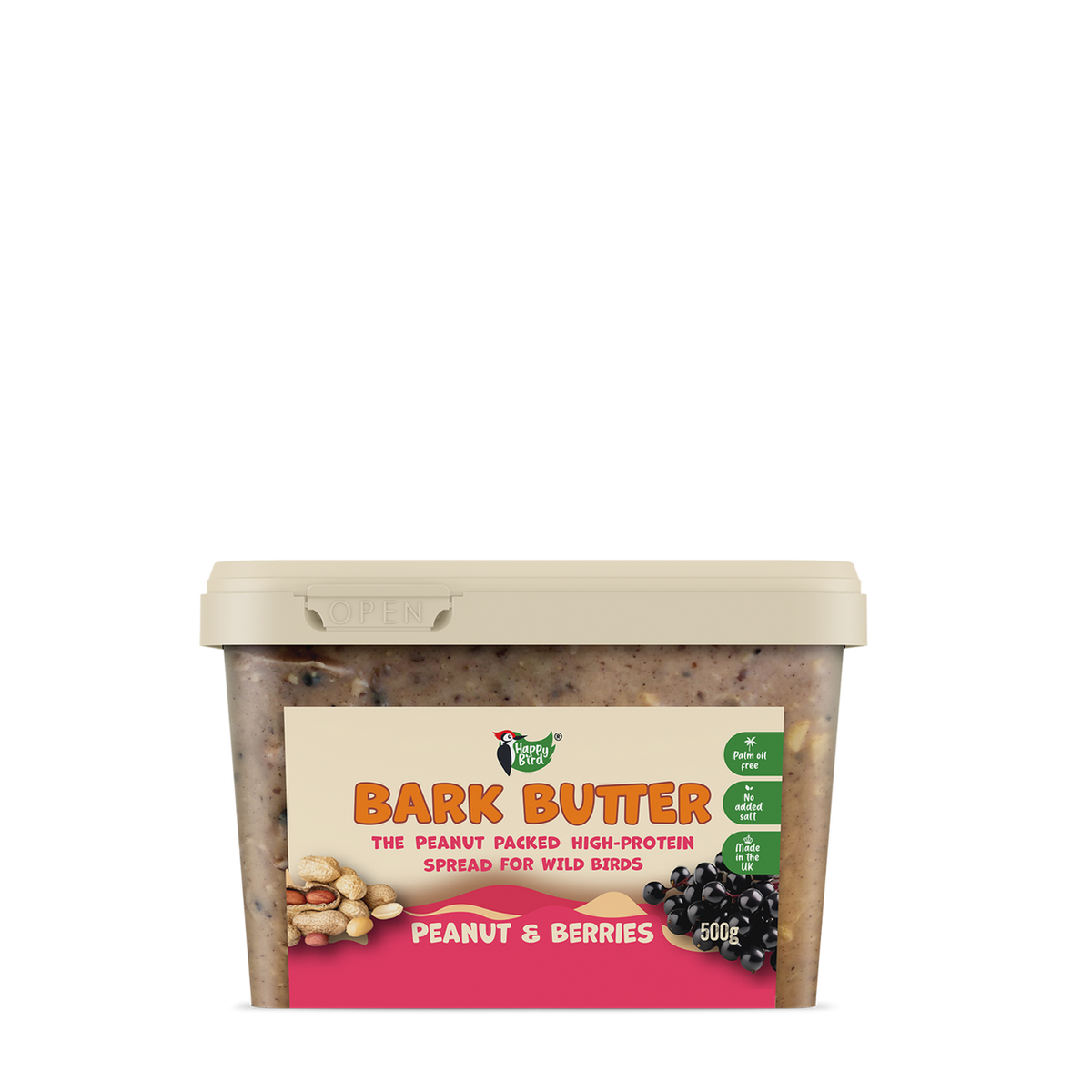 Happy Bird Bark Butte 500g - Berry