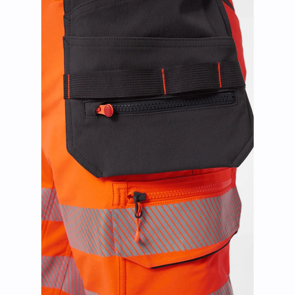 Helly Hansen 77503 ICU Hi-Vis Construction Shorts, Class 1
