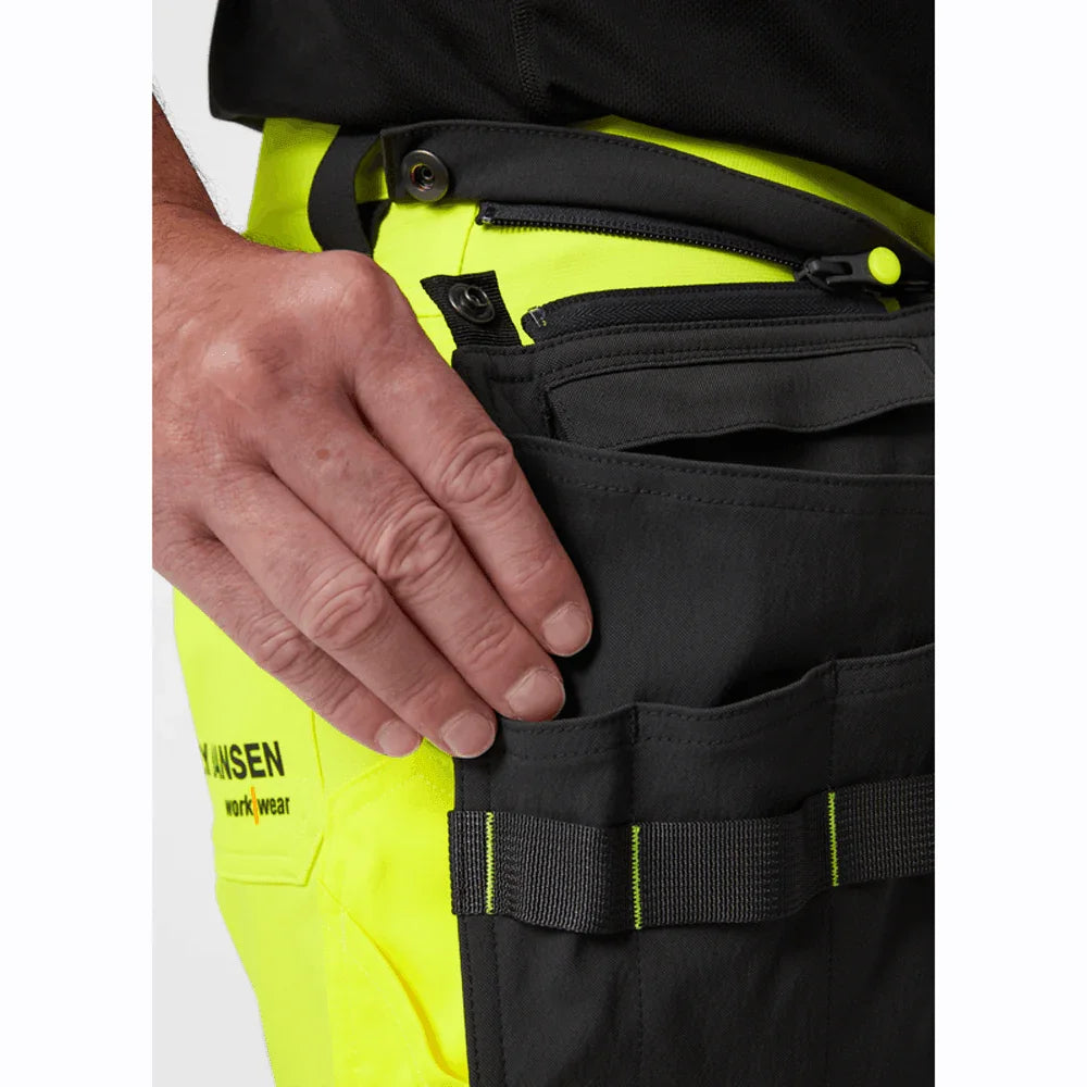 Helly Hansen 77503 ICU Hi-Vis Construction Shorts, Class 1
