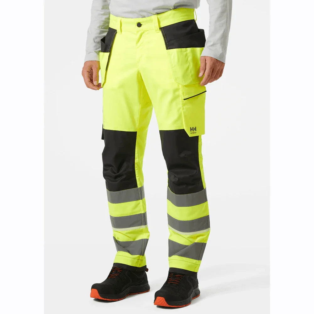 Helly Hansen 77512 UC-ME Hi-Vis Construction Pant Trouser Class 2