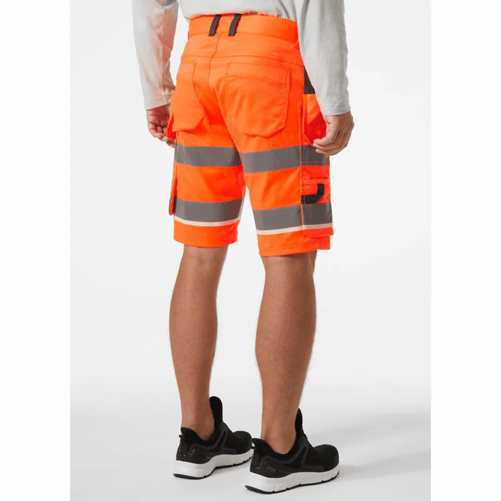 Helly Hansen 77516 UC-ME Hi-Vis 2-Way Stretch Construction Shorts