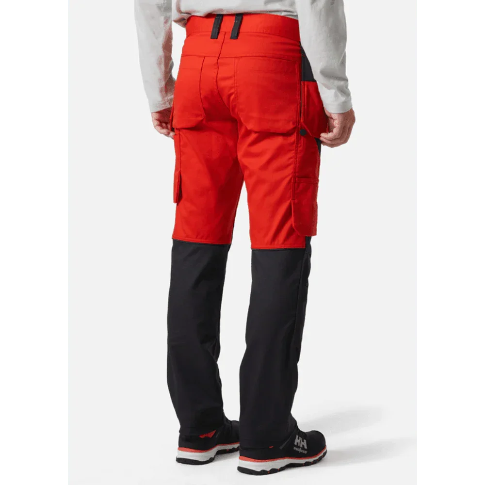 Helly Hansen 77521 Manchester Holster Pocket Knee Pad Trouser Albert Red