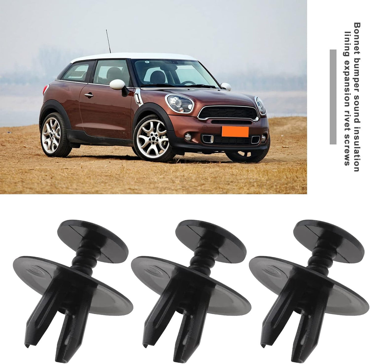 BMW & MINI Body Trim Expanding Screw Rivet - Panel Fastener 51481915964