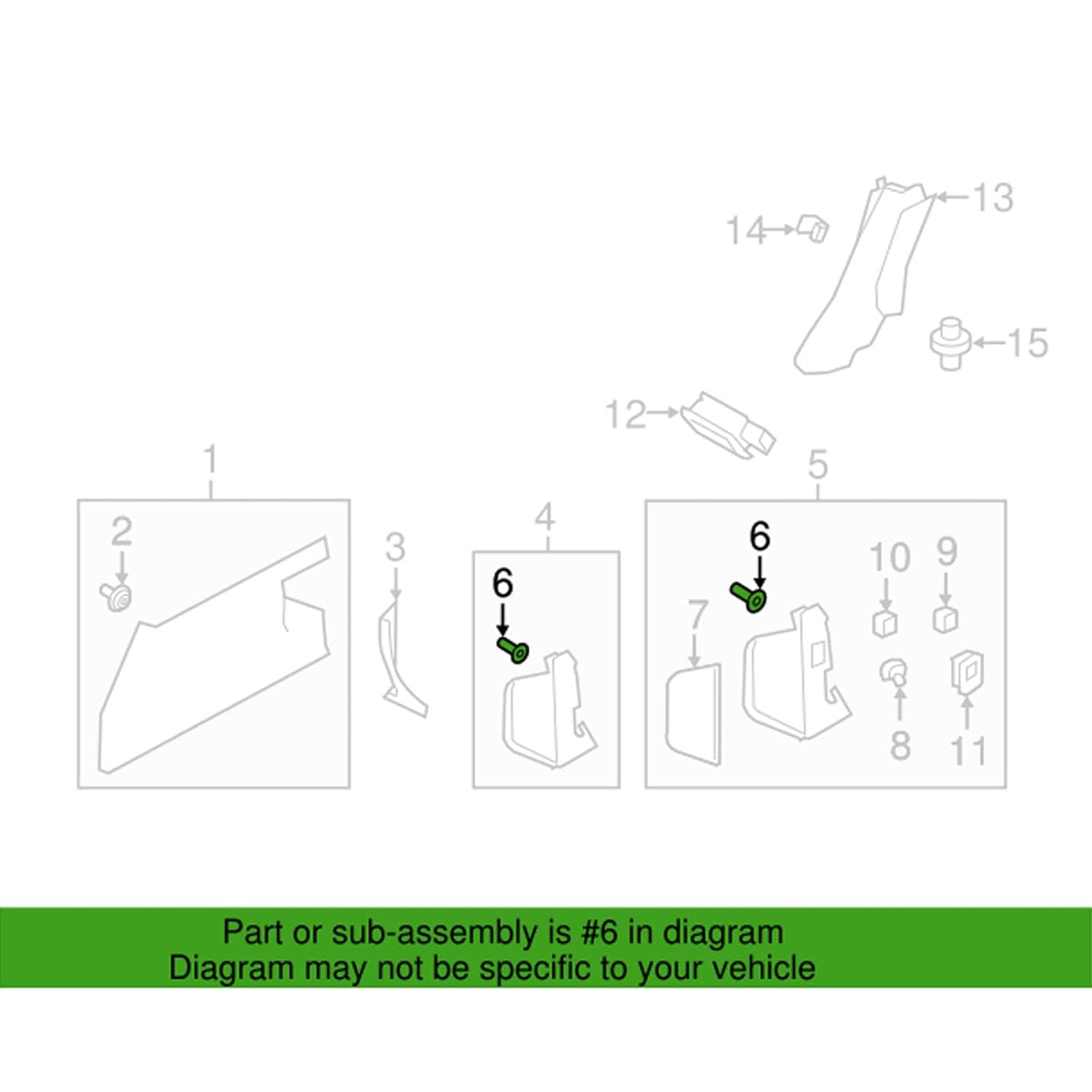 Land Rover & Ford 9mm Trim Panel Clip with Rubber Seal - Door Card Fastener LR013135