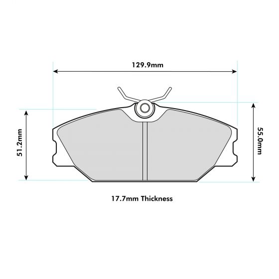 Renault Clio 172/182 Front Performance Brake Pads 8193