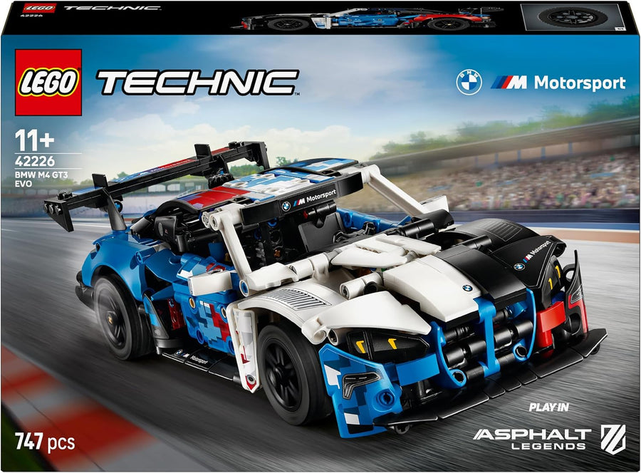 LEGO Technic BMW M4 GT3 EVO Race Car 42226. New but open scruffy box. All bags inside are factory sealed.