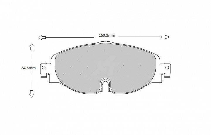 SEAT LEON PBS Performance Brake Pads 2012> on 8638