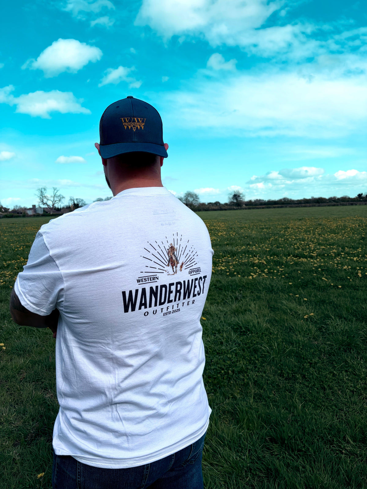 WanderWest Coastal Drift Trucker – Navy