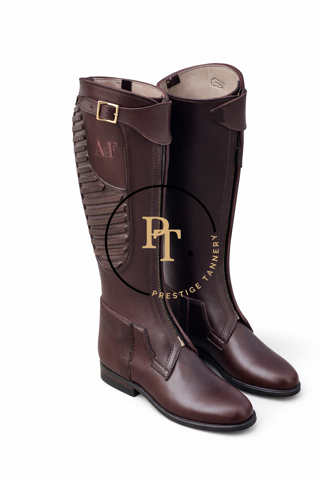 Professional Polo Boots for Men (Chocolate Brown)