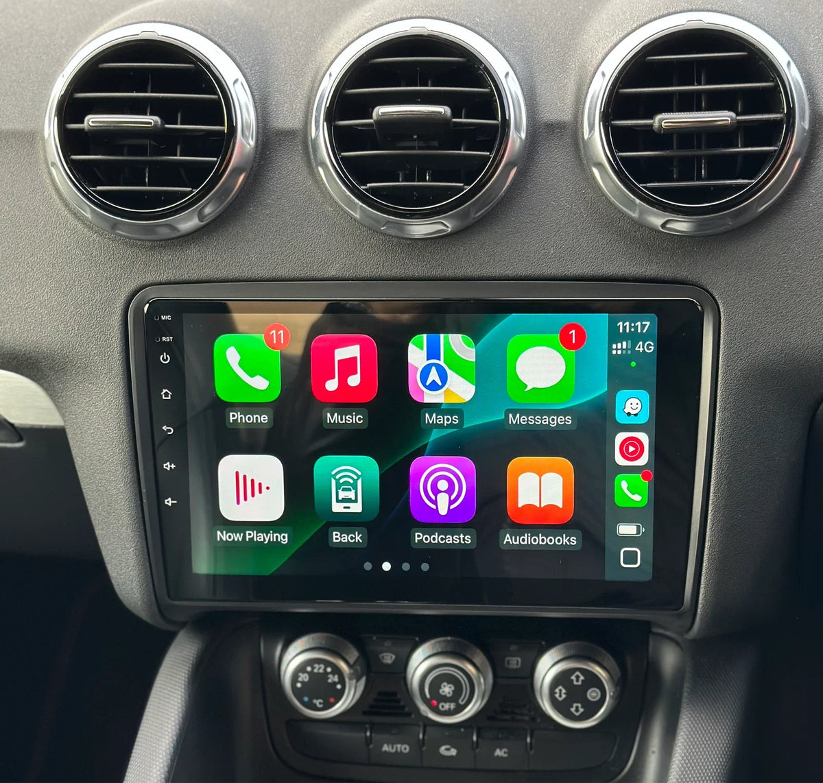 Audi TT Apple Carplay / Android Auto 9" Stereo Upgrade (2006-2014)