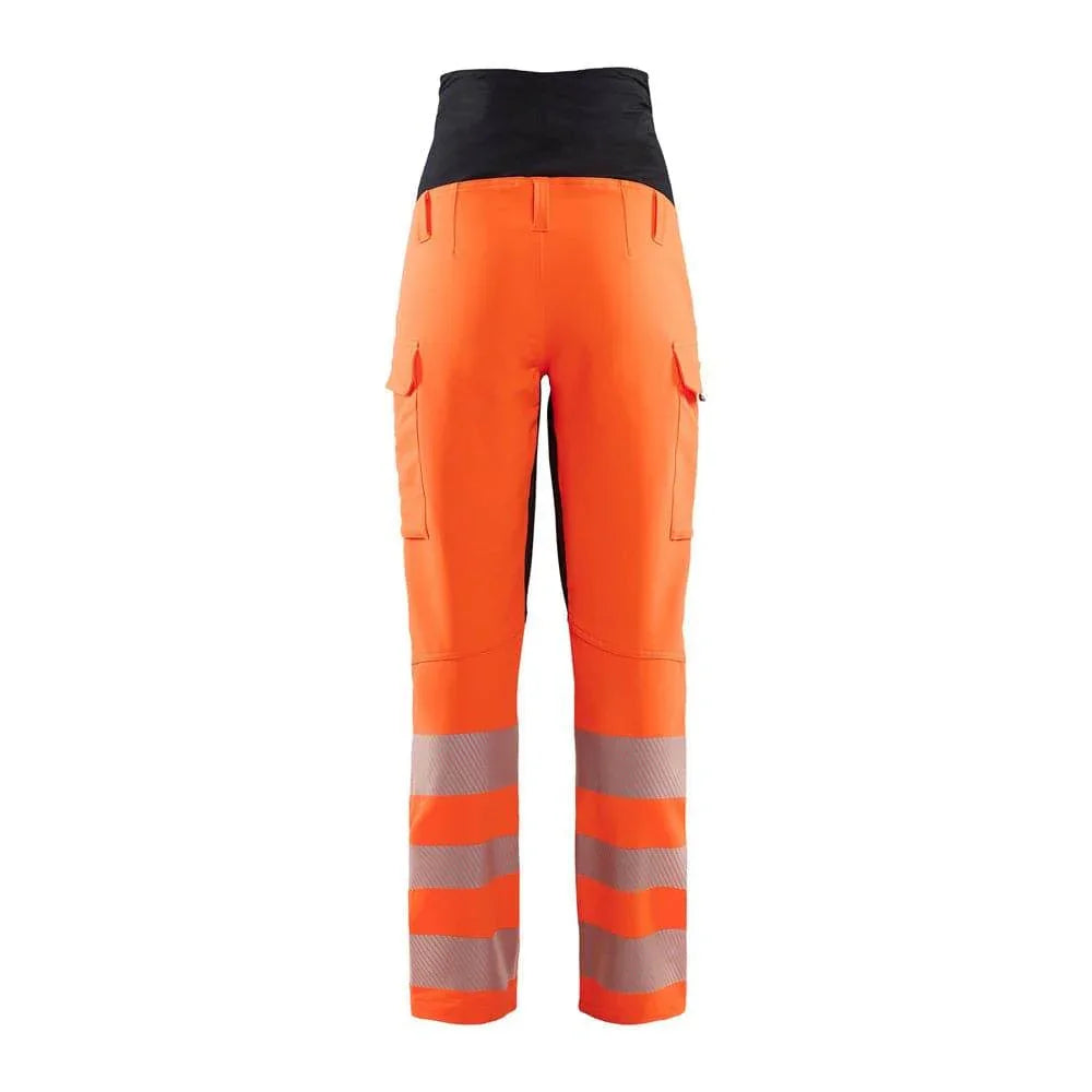 Blaklader 7100 Womens Hi-Vis 4-Way Stretch Maternity Work Trousers