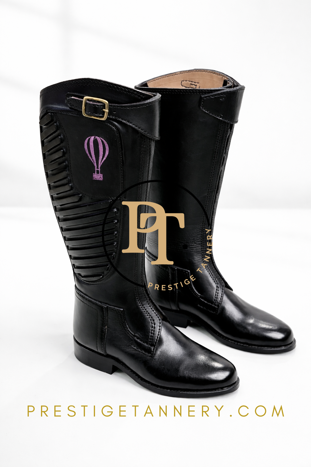Professional Polo Boots for Women (Black)