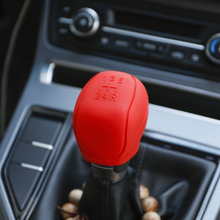 For Ford Car Silicone Dustproof Shift Knob Gear Protective Cover