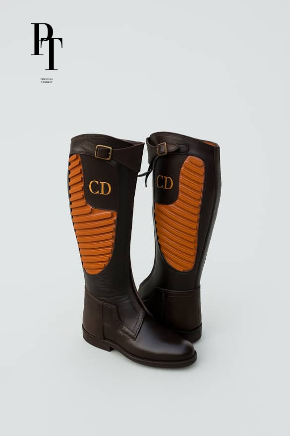 Professional Polo Boots for Men (Dark Brown)