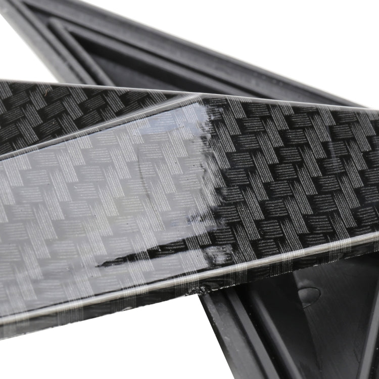 Modified Fender Side Wing Sticker Blade Side Shark Gill Car Body Decorative Sticker for Honda 10th Generation Civic, Carbon Fiber, Carbon Fiber
